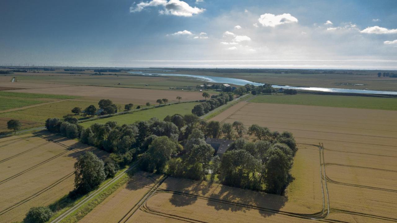 Liebevoll Hinterm Deich - Ferienwohnungen Lehe  Exteriör bild