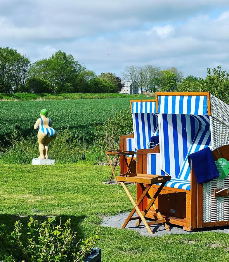Liebevoll Hinterm Deich - Ferienwohnungen Lehe  Exteriör bild